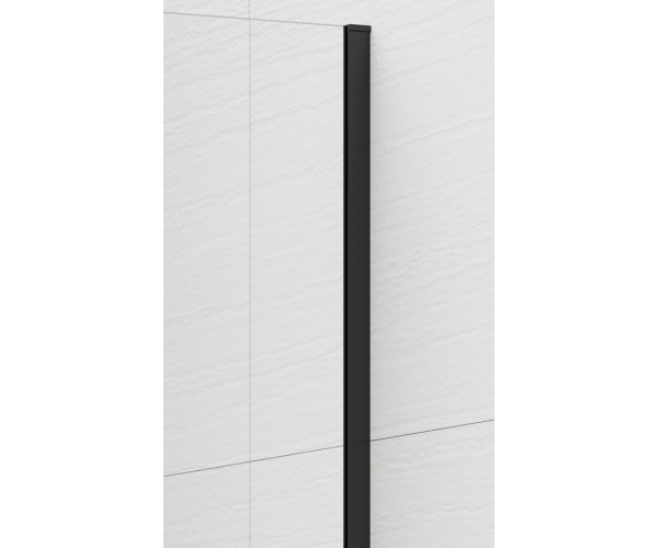 Polysan Esca Stěnový Profil 2100mm, černá Mat