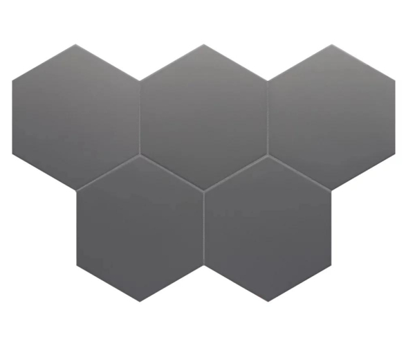 Dlažba Equipe Coimbra Black 17,5x20 - antracitová (skladem)