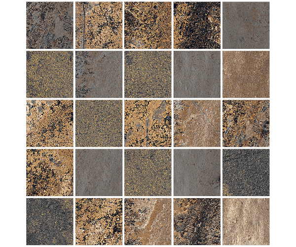 Mozaika jako kámen Sant Agostino Metastone Mosaico Sunset 30x30 Nat. Rett.
