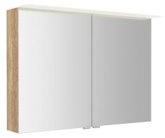 Sapho Linex Galerka S Led Osvětlením, 100x70x15cm, Dub Alabama