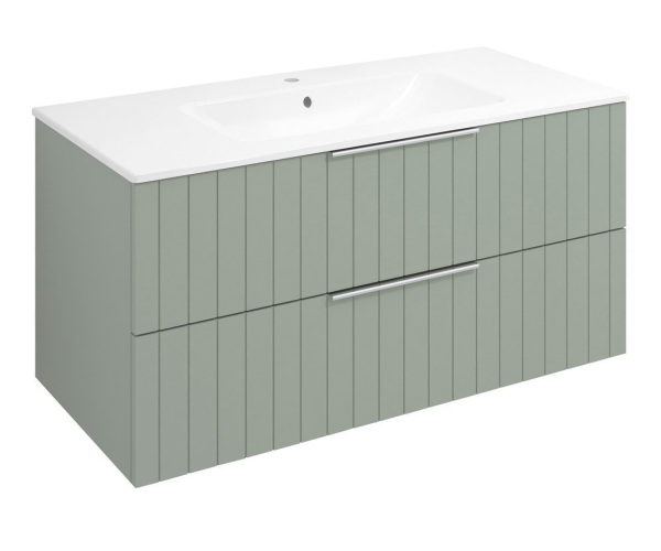 Sapho Cirasa Strip Umyvadlová Skříňka 99,8x52x46cm, Verde