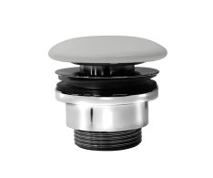 Gsi Umyvadlová Výpust 5/4“, Neuzavíratelná, Keramická Zátka, 5-65mm, Cenere Mat
