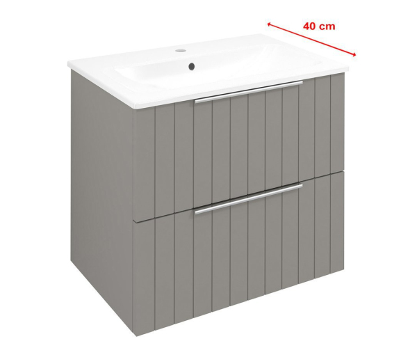 Sapho Cirasa Strip Umyvadlová Skříňka 58x54x39cm, Agila