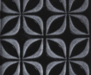 Vzorovaný dekor Aleluia Urban Atelier Decor Glam Preto 10x10