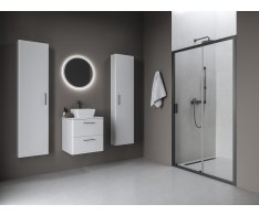 Sprchové dveře Blix II NBLDP2 - NBLDP2 100, grafit metalický+transparent