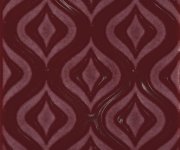 Vzorovaný dekor Aleluia Urban Atelier Decor Glam Sangue 10x10 - vínová