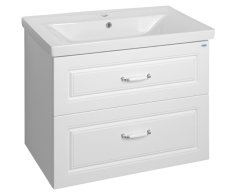 Aqualine Favolo Umyvadlová Skříňka 86,5x60x44,6cm, Bílá Mat