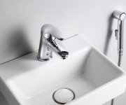Sapho Stojánková Umyvadlová Baterie S Bidetovou Sprchou, Chrom