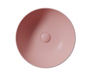Gsi Pura Keramické Umyvadlo Na Desku, Průměr 42cm, Blush Mat