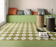 Dlažba Equipe Rivoli Green 20x20 - zelená