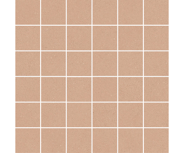 Mozaika jako jíl Del Conca Bioterre HBE6 Terra Mosaico 30x30 Matt. Rett. - cihlová