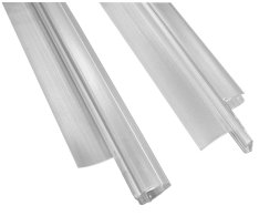 Aqualine Spodní Těsnění Na Dveře, Sklo 6mm, 1000mm