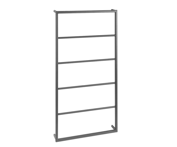 Sapho Ska Nástěnný Sušák Ručníků 600x1150x100mm, černá Mat