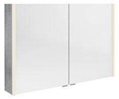 Sapho Alix Galerka S Led Osvětlením, 106x70x17,5cm, Dub Stříbrný