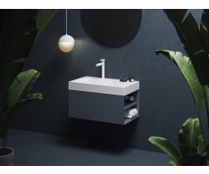 SD Lite 80 L/P skříňka pod umyvadlo - SD Lite 80 P skříňka pod umyvadlo Deepsea Blue