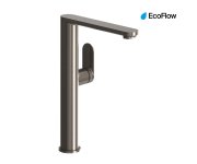 Umyvadlová stojánková baterie Chrome II CR II 015.02 s boční pákou - CR II 015.22GB Umyvadlová stojánková baterie 300 mm bez výpusti, grafit kartáčovaný X070670