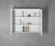 Aqualine Kawa Strip Galerka S Led Osvětlením 80x70x22cm, Bílá