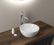 Gsi Pura Keramické Umyvadlo Na Desku, Průměr 32cm, Bílá Extraglaze