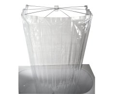Ridder Ombrella Skládací Sprchová Kabina, 100x70cm, Průhledná