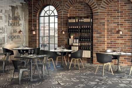 RESTAURACE v londýnském designu Marca Corona BrickLane