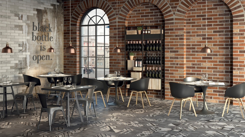 Realizace RESTAURACE v londýnském designu Marca Corona BrickLane