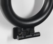 Sapho Horizon Otopné Těleso 330x1500 Mm, černá Mat