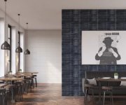Obklad jako kámen Da Vinci Kaizen Peacock 5x25 - antracitová