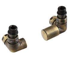 Sapho Corner Simply Připojovací Sada Ventilů Triaxiální, Pravé Provedení, Bronz