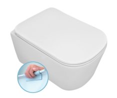 Kerasan Tribeca Závěsná Wc Mísa, Rimless, 35x54cm, Bílá