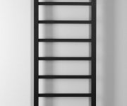 Sapho Metro Light Otopné Těleso 400x1140 Mm, černá Mat