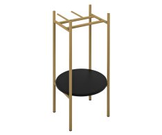 Sapho Puno Podstavec Pod Kulatá Umyvadla 375x830x448xmm, Zlato Mat