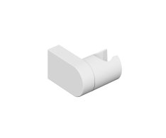 Držák sprchy Chrome - 611.10WV Držák sprchy, polohovatelný, White Velvet