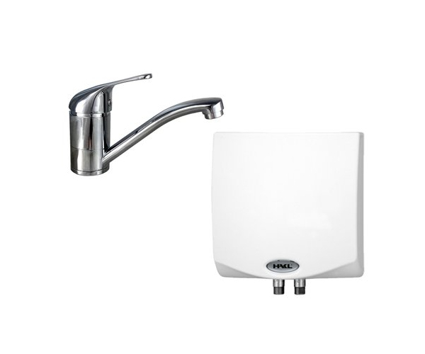 Průtokový Tlakový Ohřívač Vody Mk1, Příkon 5,5 Kw, S Pákovou Stojánkovou Baterií