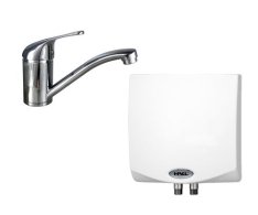 Průtokový Tlakový Ohřívač Vody Mk1, Příkon 5,5 Kw, S Pákovou Stojánkovou Baterií