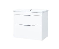 Mereo Vigo, Koupelnová Skříňka S Keramickým Umyvadlem 81 Cm, Bílá