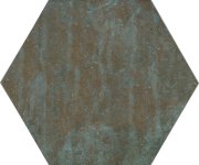 Dlažba jako beton Colorker Amazonia ZYX Emerald Hex 32x36,8  - zelená