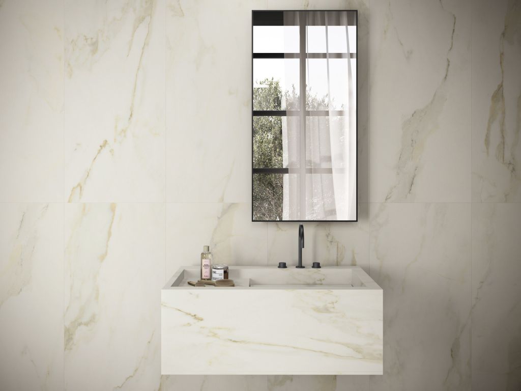 Realizace Prémiový keramický obklad Supreme Marble