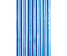 Aqualine Sprchový Závěs 180x180cm, Peva, Modrá, Pruhy