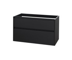 Mereo Opto, Koupelnová Skříňka 100 Cm, černá