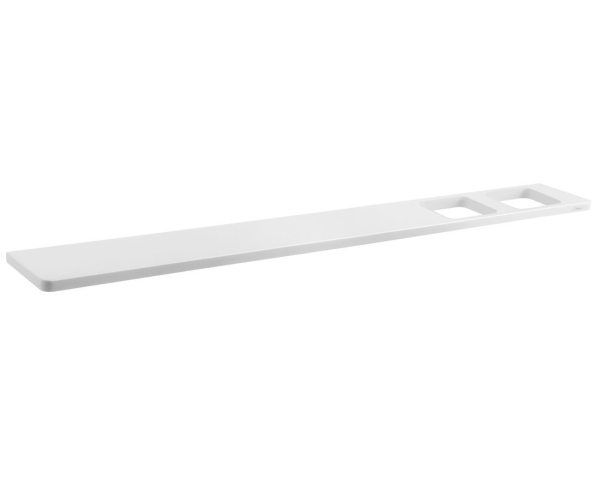 Sapho Abeline Polička Rockstone 800mm, 2x Otvor, Bílá Mat