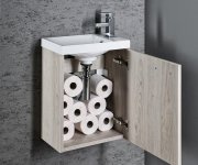 Sapho Koupelnový Set Latus X 40, Dub Mocca