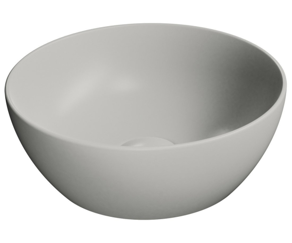Gsi Pura Keramické Umyvadlo Na Desku, Průměr 32cm, Cenere Mat