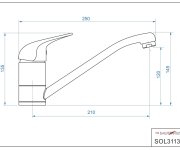 Průtokový Beztlakový Ohřívač Vody Hapl, Příkon 3,5 Kw, S Pákovou Stojánkovou Baterií PO-HAPLSOL3113P21-3,5kW