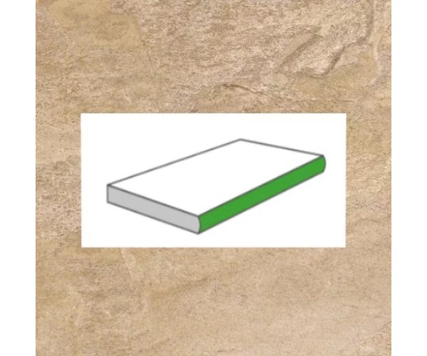 2cm dlažba jako kámen Castelvetro Quartz Stones Gold Gradone Torato Lineare 30x60 Rett. 2.0 - béžová