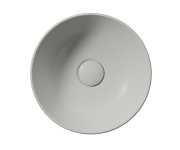 Gsi Pura Keramické Umyvadlo Na Desku, Průměr 32cm, Cenere Mat