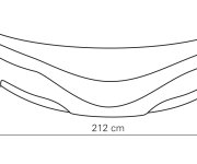 Aqualine Dunaj 150 čelní Panel, Výška 57cm, Včetně Montážní Sady