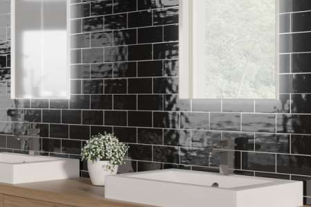Absolut Monocolor Milano Grafitte Brillo 7,5x15