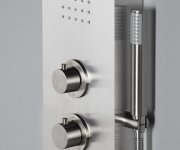 Sapho Prestige Termostatický Sprchový Panel 200x1400mm, Nerez Mat