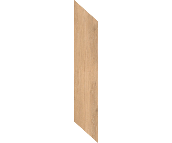 Dlažba jako dřevo Caesar Cocoon Glee Chevron 20x120 Rett. - hnědá