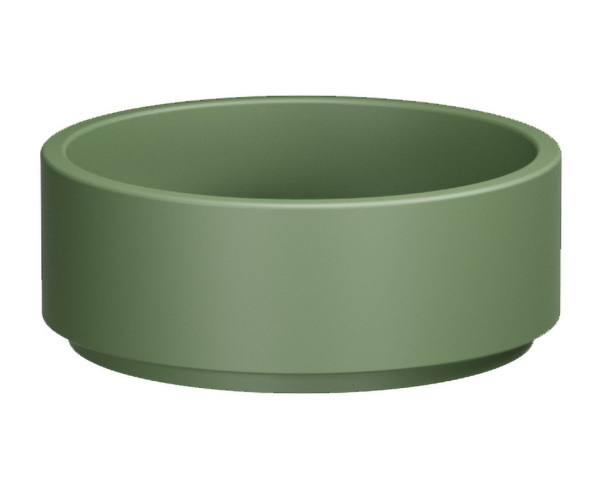 Kerasan Oke Keramické Umyvadlo Na Desku, ø 40cm, Verde Mat